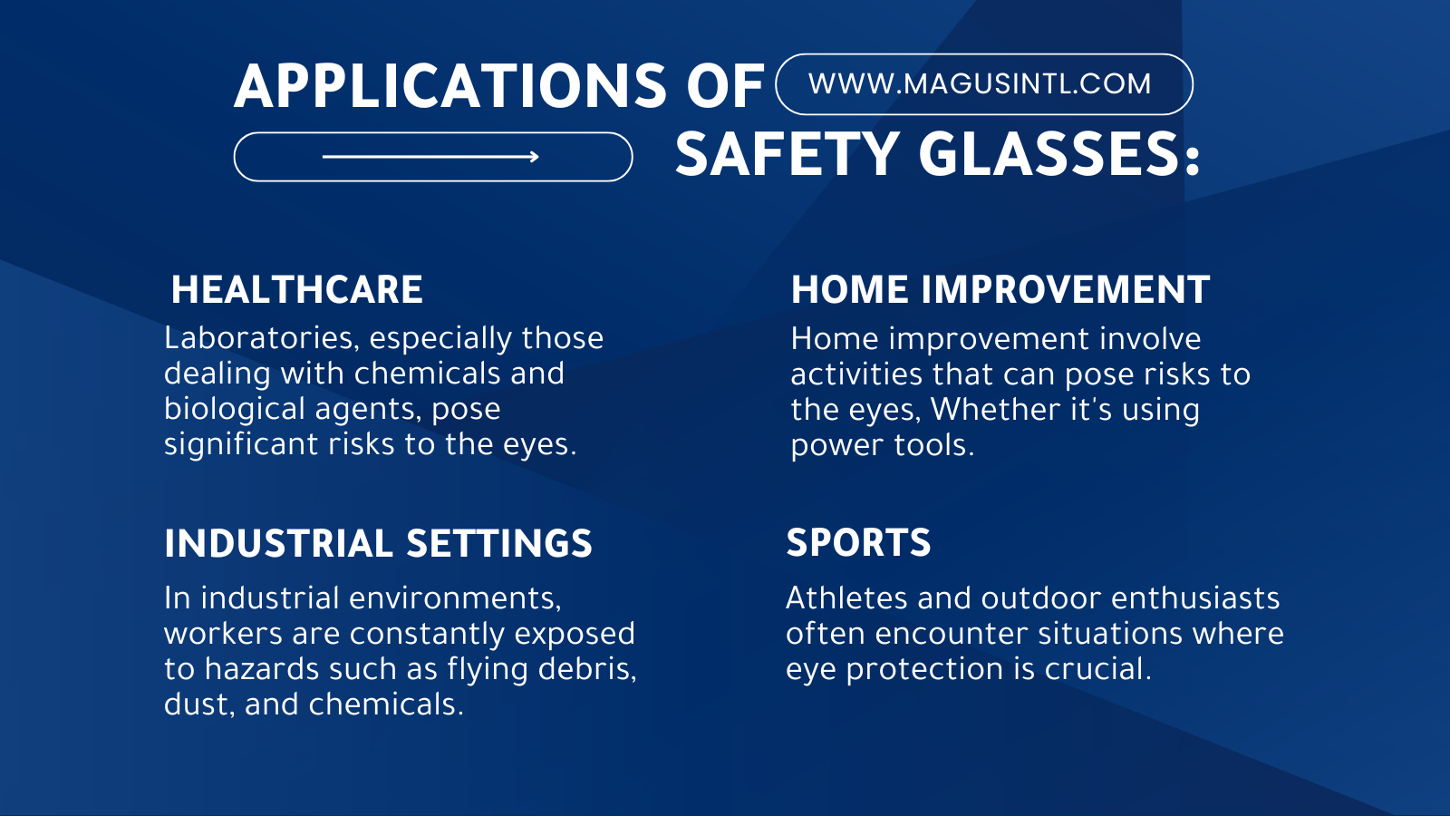 safety glasses