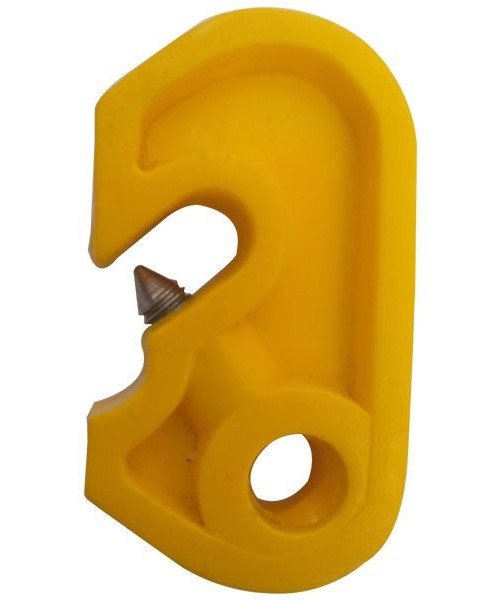 KRM LOTO - MINI CIRCUIT BREAKER LOCKOUT - YELLOW