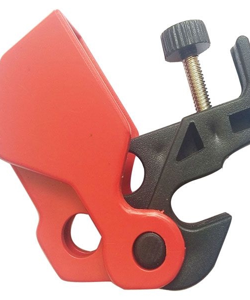 10pcs KRM LOTO – UNIVERSAL MINI CIRCUIT BREAKER LOCKOUT COMBINATION OF RED & BLACK