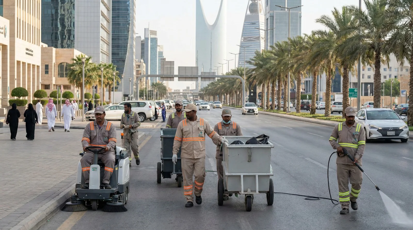 لبس عمال النظافة | ملابس عملية وآمنة لأعمال النظافة