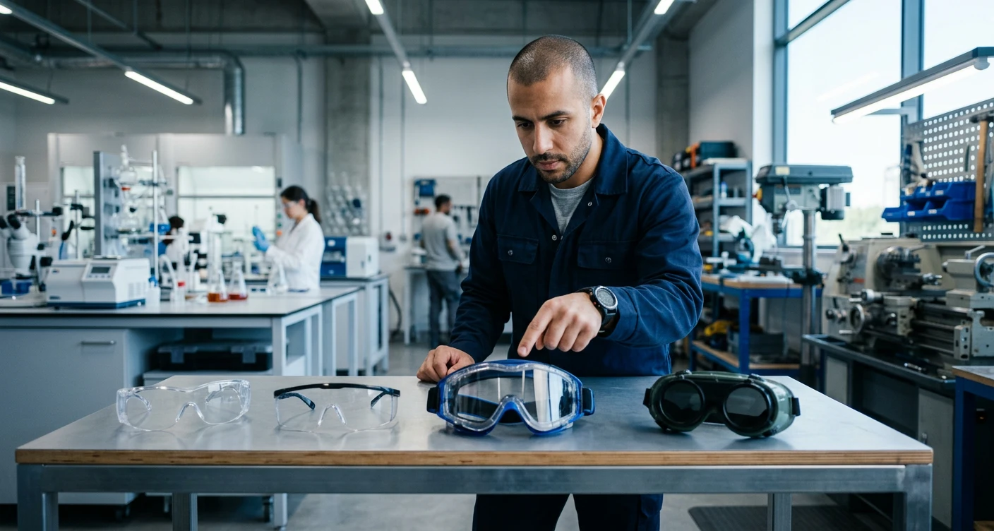 كيف تختار نظارة حماية مناسبة لعملك؟